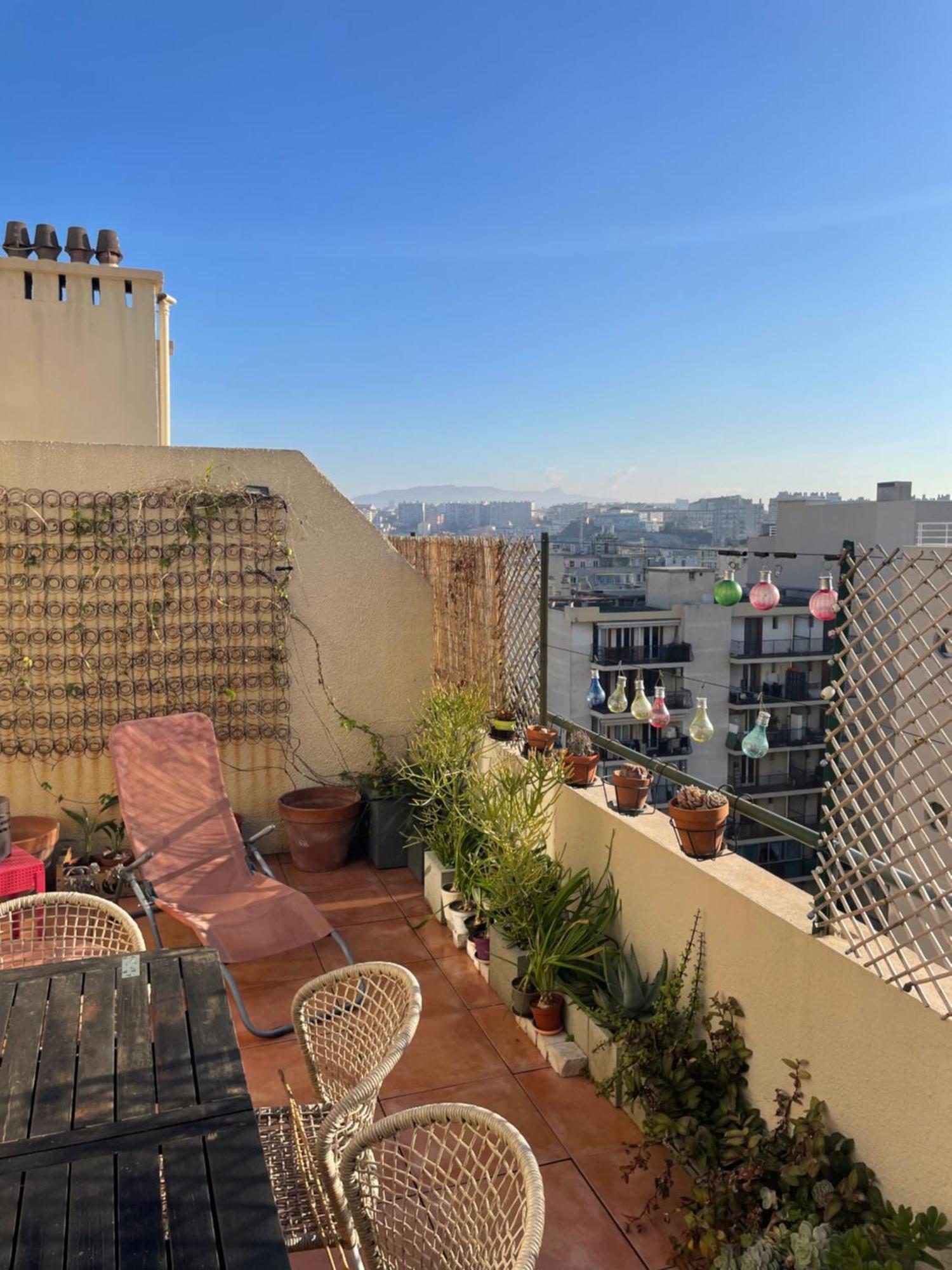 4 Personnes Appart 60 M2 Terrasse 35M2 Sejour Sud 2 Vraies Chambres Gare Saint-Charles Universite Marseilles Exterior foto